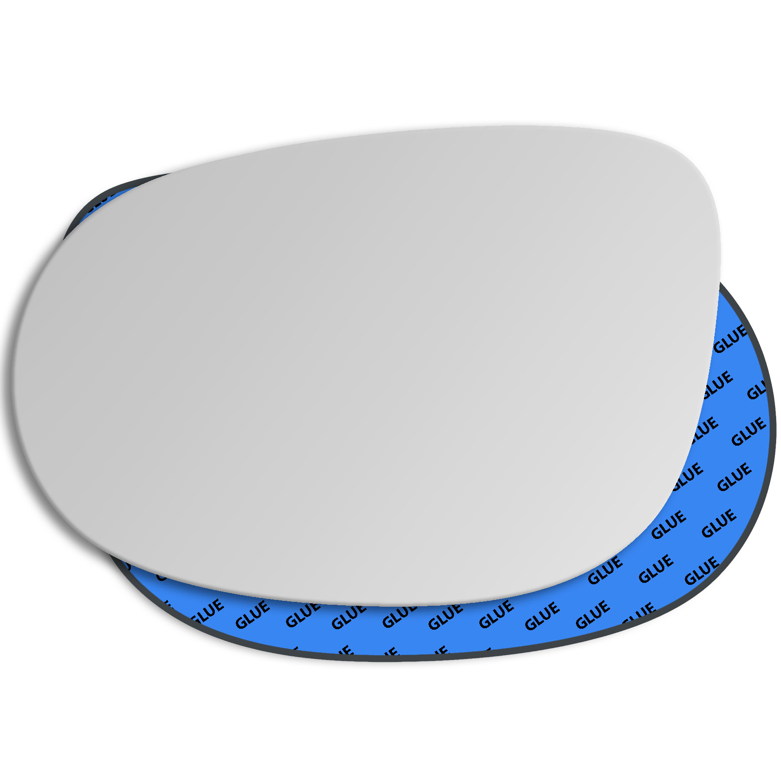 Hightecpl 113RS Right Driver Side Convex Door Wing Mirror Glass 
